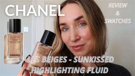 chanel sunkissed highlighter|Chanel les beiges highlighter.